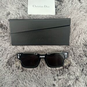 Dior Black and Gold Sunglasses